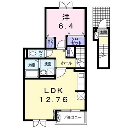 日岡駅 徒歩5分 2階の物件間取画像